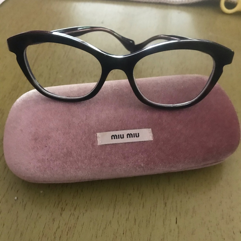 Miu miu eye glass frame